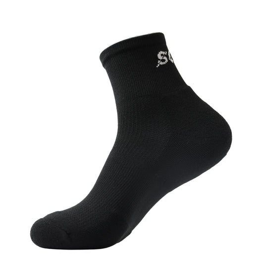 Women's Black quarter sport socks