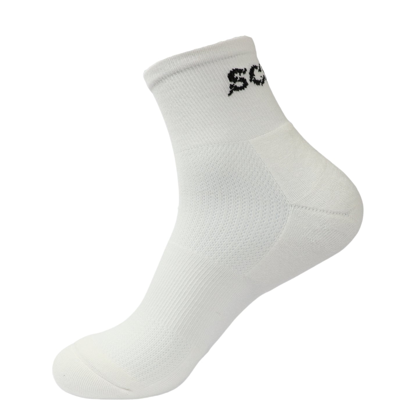 White quarter sport socks | Pack of 3