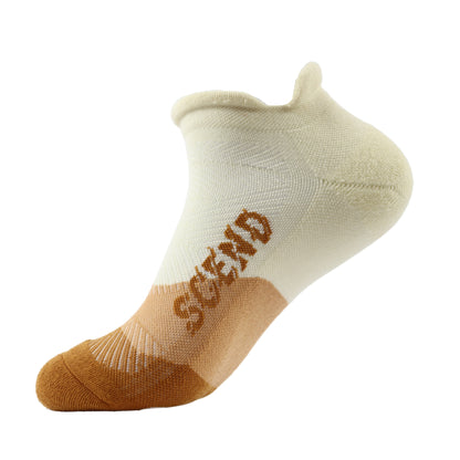 Tan cushion sport socks | Pack of 6