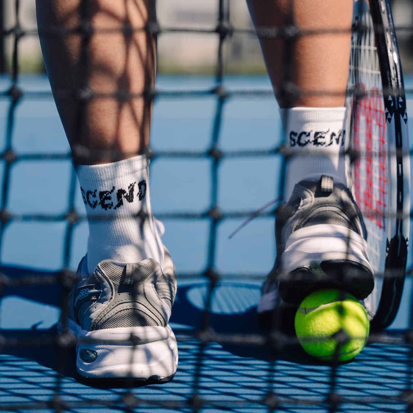 Women's White Quarter Performance Socks